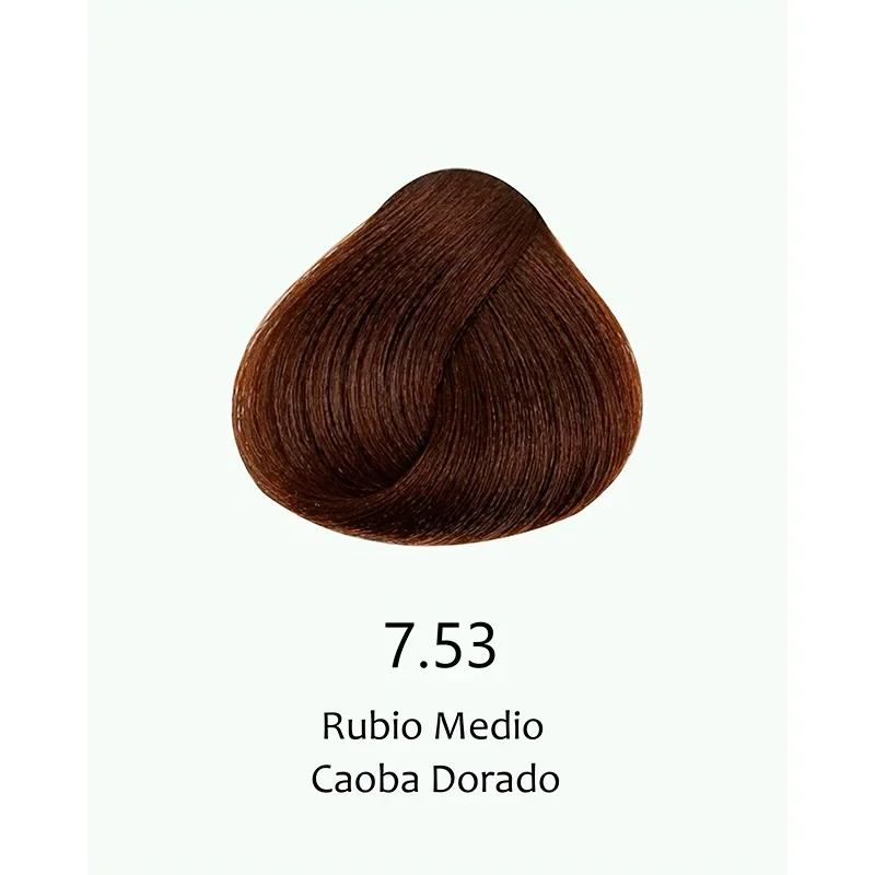 LUXENT Tinte Hypertone 7.53 Rubio Medio Caoba Dorado